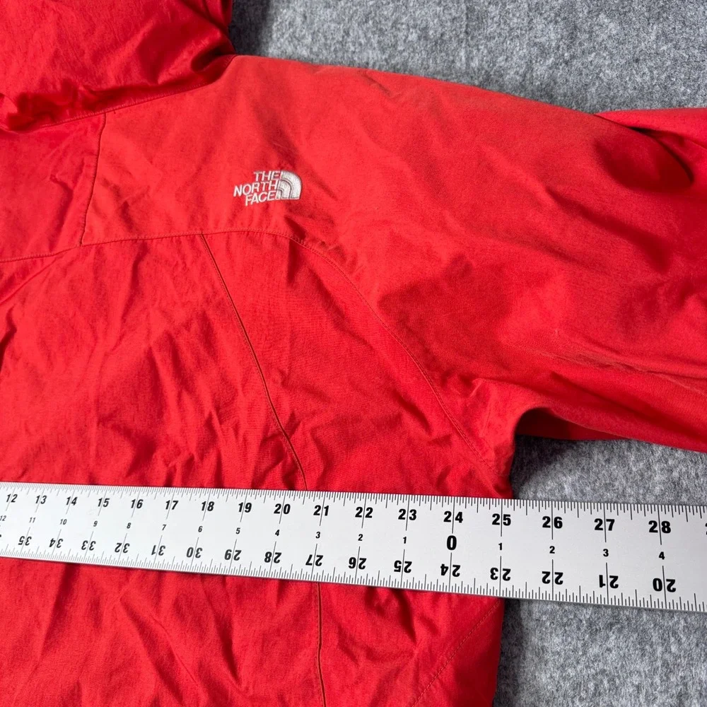 The North Face Mens Gore-Tex Jacket Red Waterproof Hooded Shell Large L